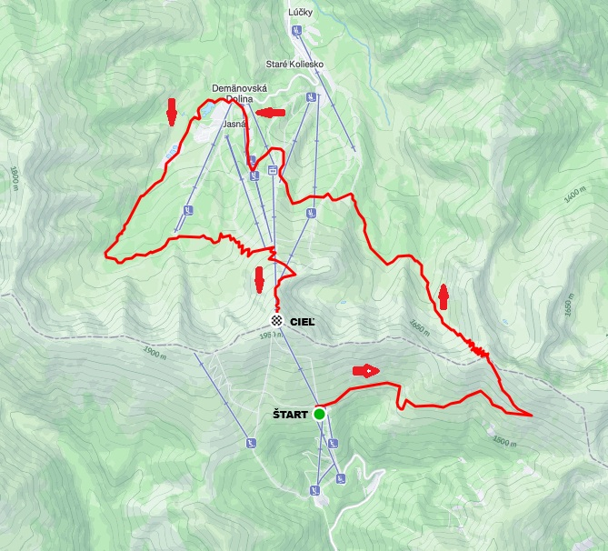 jasna_trail_21_km_mapa